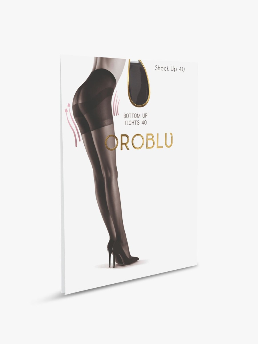 Women Oroblu Socks & Tights | Shock Up 40 Modelling Tights Sable