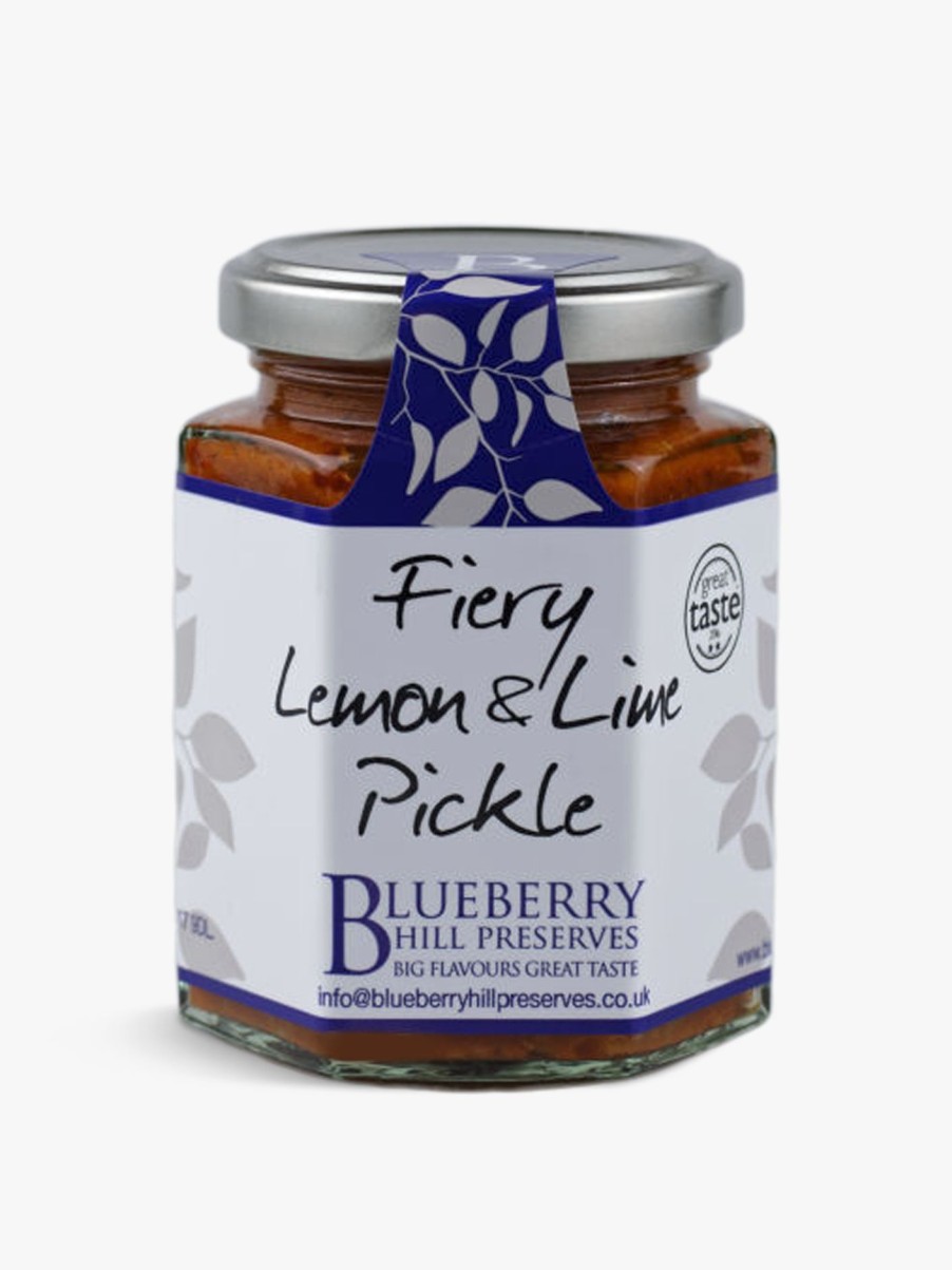 Food & Drink Blueberry Hill Preserves Sweet Preserves | Fiery Lemon & Lime Pickle 195G