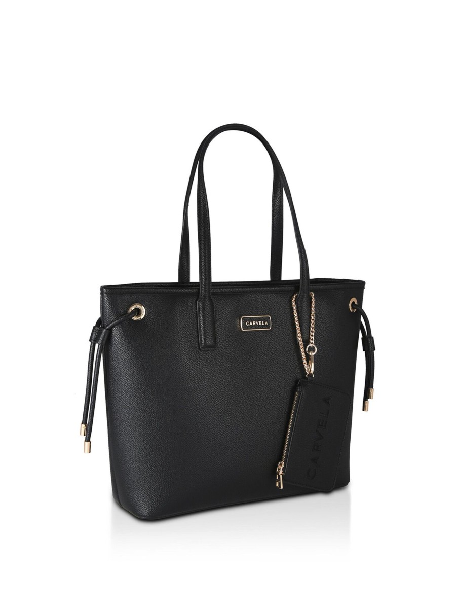 Men CARVELA | Carrie Tote Black