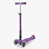 Kids Micro Scooters Scooters & Outdoor Toys | Purple Maxi Deluxe Led Foldable Scooter