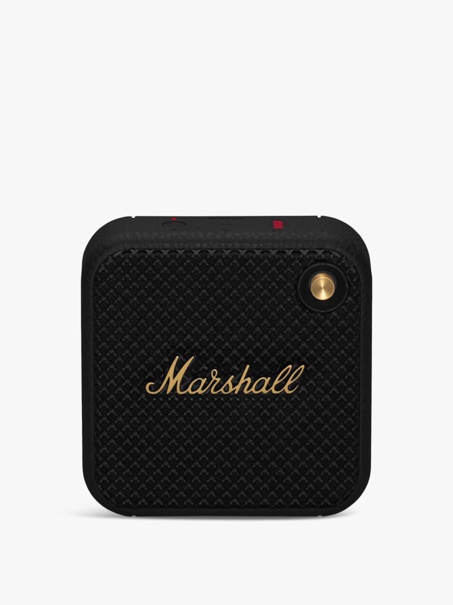 Home & Tech Marshall Audio | Willen Portable Speaker Black And Brass