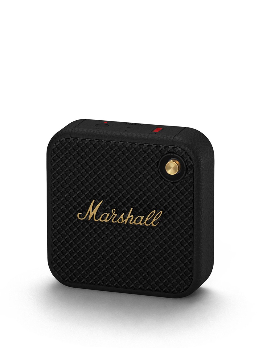 Home & Tech Marshall Audio | Willen Portable Speaker Black And Brass