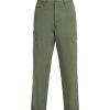 Men PS Paul Smith Trousers & Shorts | Stretch-Cotton Twill Cargo Trousers Khaki