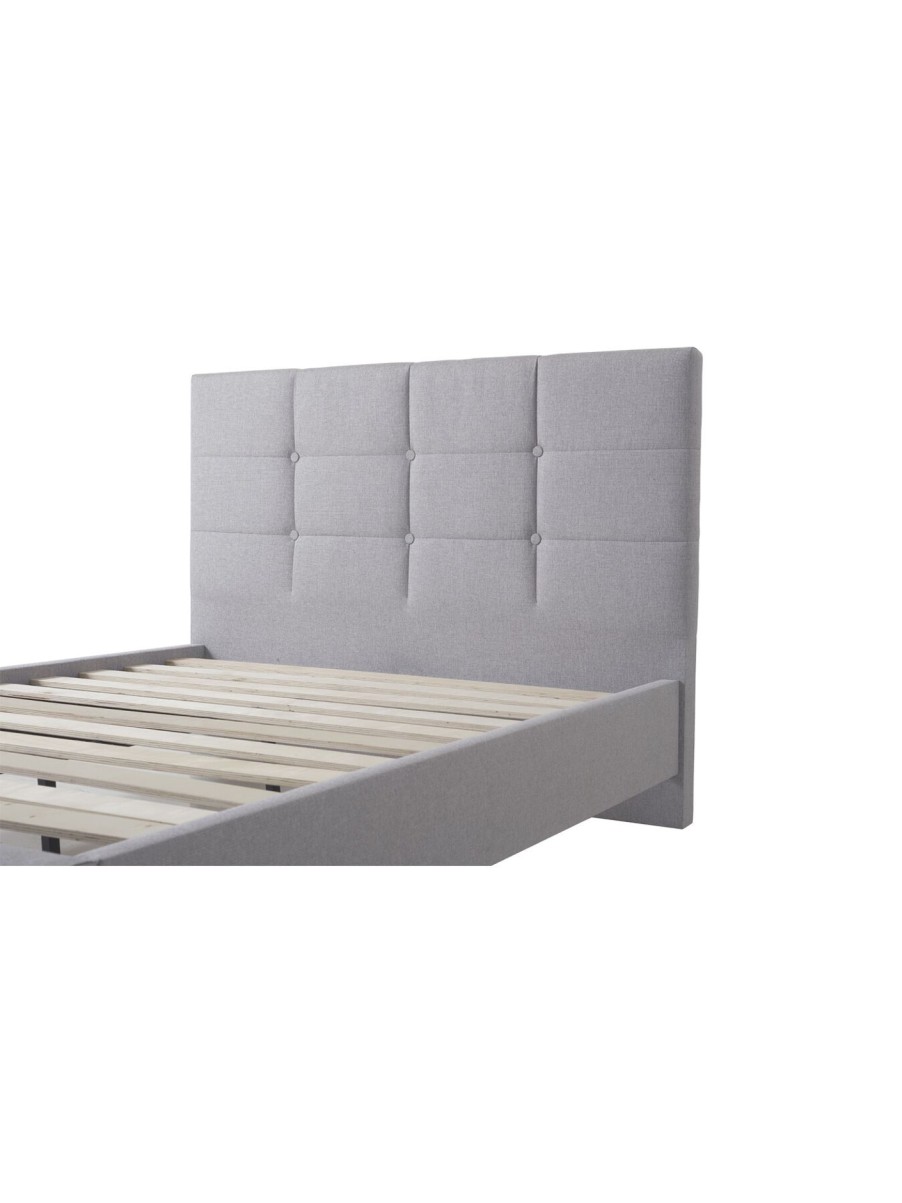 Furniture & Outdoor Furniture Link Bed Frames | Harry 5' Bed Grey