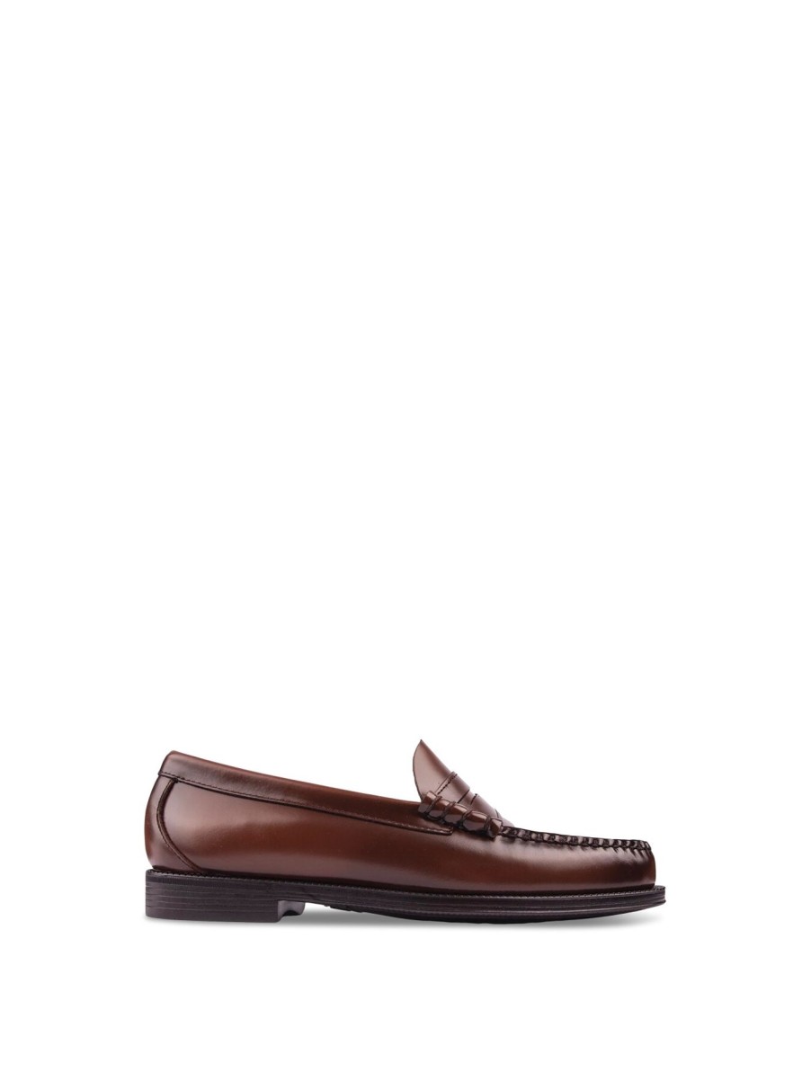 Men Bass Formal Shoes | Bass Larson Moc Penny Shoes Brown