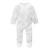 Kids Purebaby Baby Grows | Zip Growsuit Pale Pink Tree