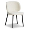 Furniture & Outdoor Barker and Stonehouse Dining Chairs | Elodie Boucle Dining Chair, Neutral