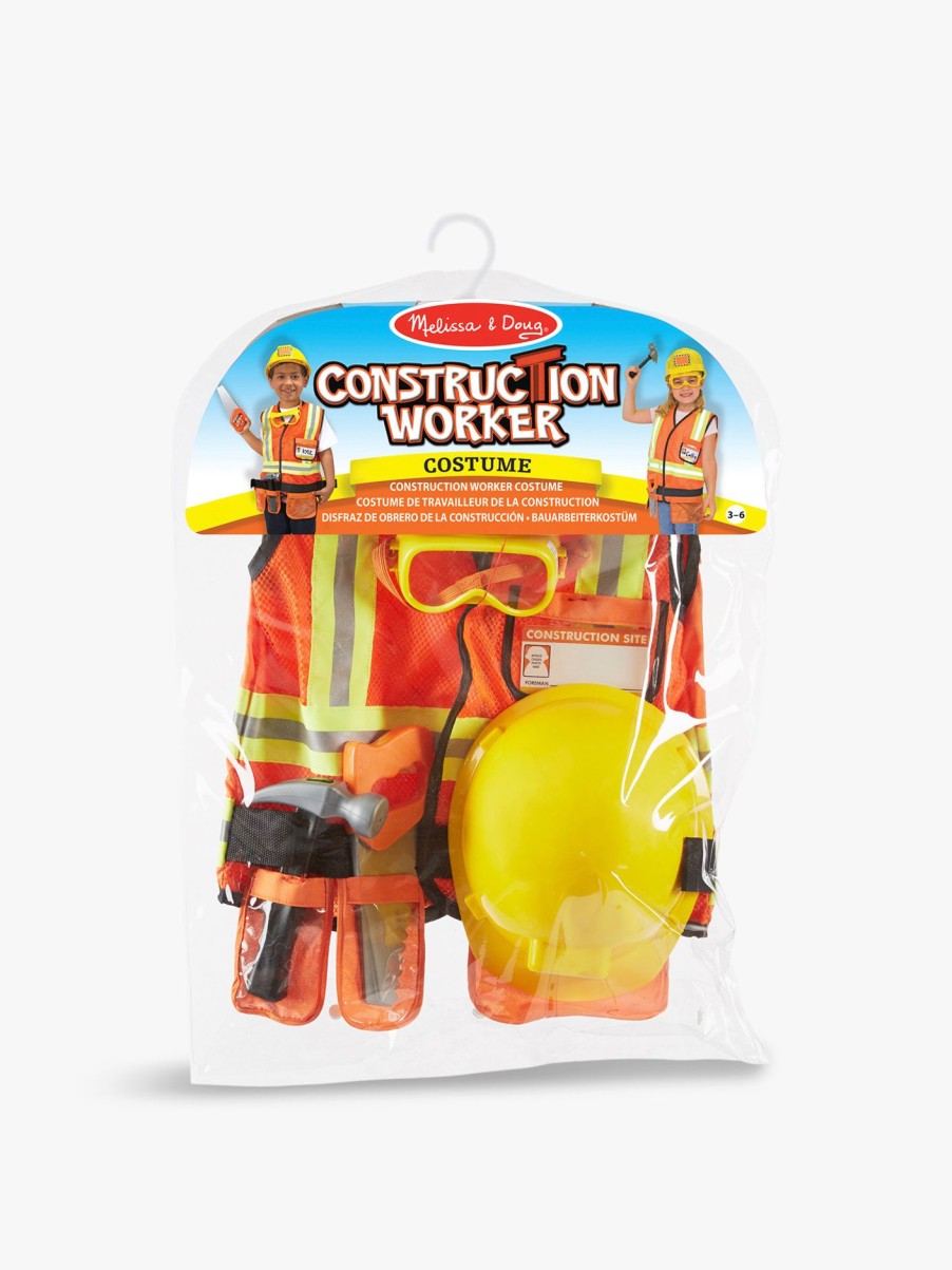 Kids Melissa & Doug Arts & Crafts | Construction Worker Role Play