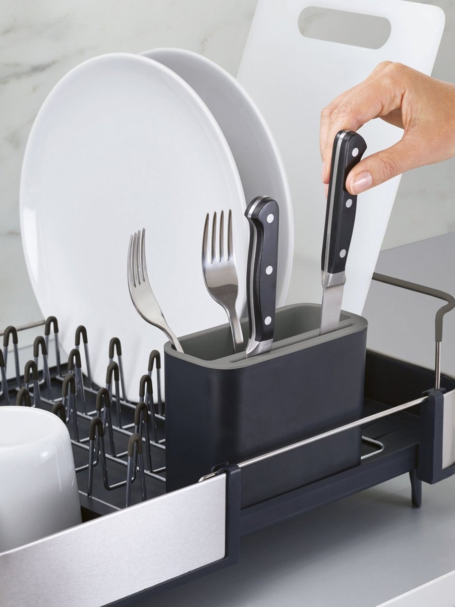 Home & Tech Joseph Joseph Utility & Cleaning | Extend Stainless Steel Dish Rack Grey/Steel