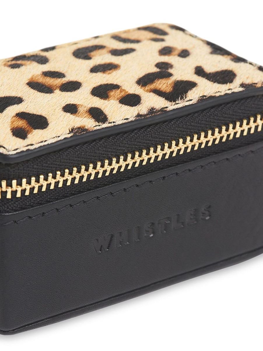 Women Whistles Bag Accessories | Dee Mini Jewellery Box Leopard Print