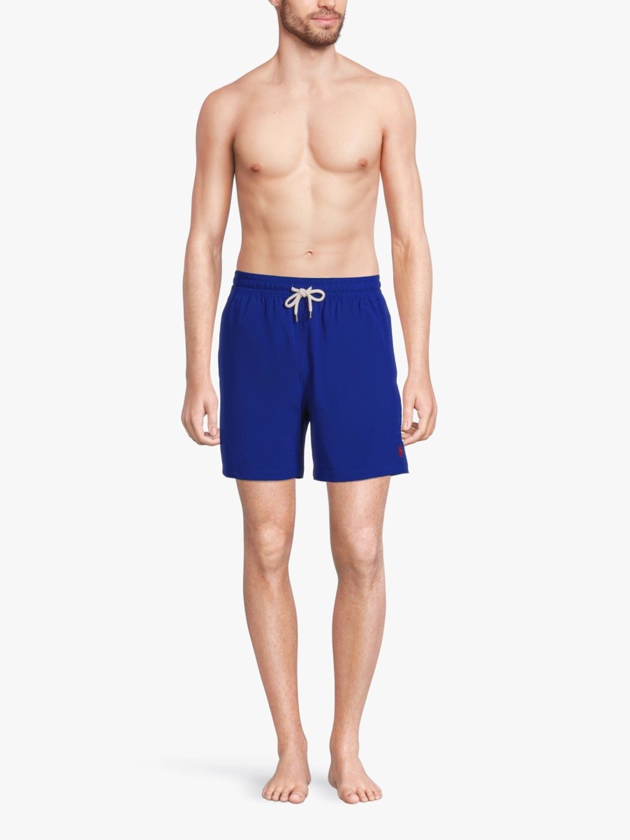 Men Polo Ralph Lauren Swimwear | Traveller Swim Shorts Blue