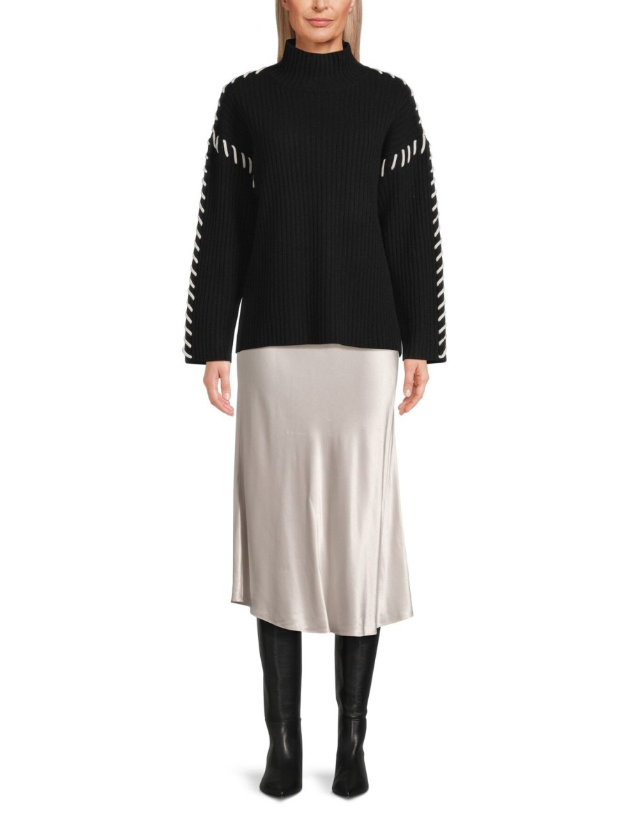 Women Rails Knitwear | Liam Jumper Black