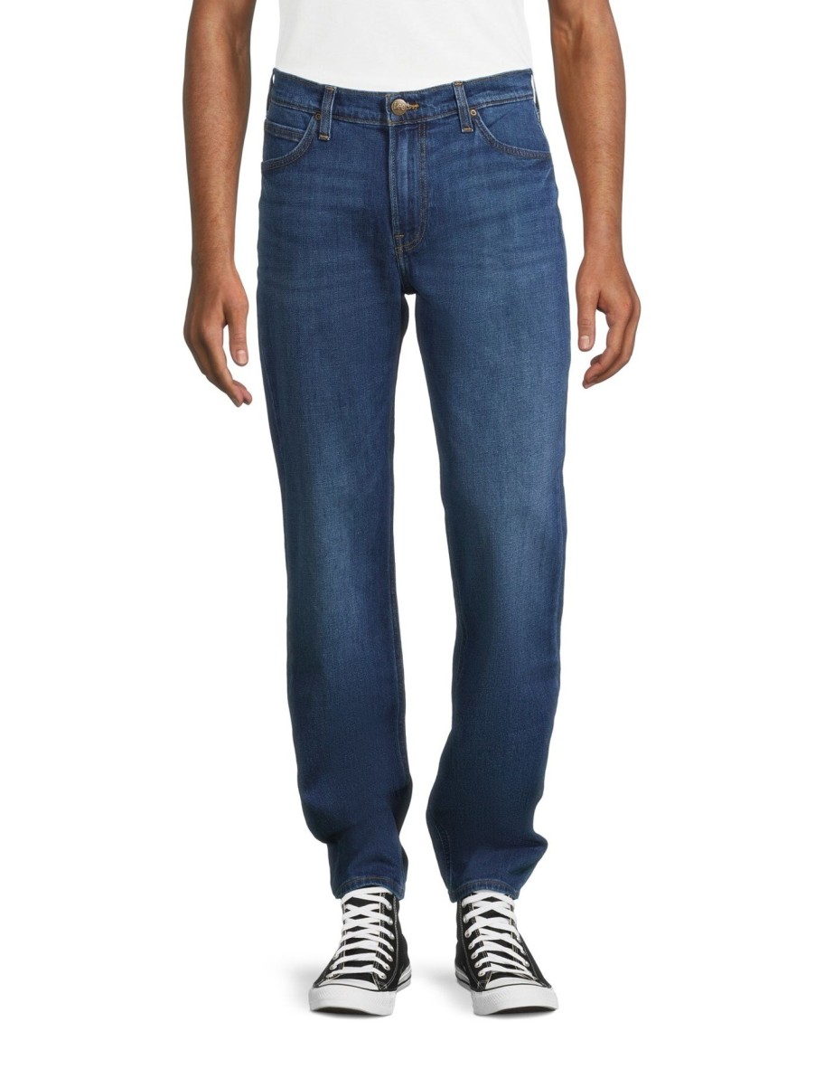 Men Lee Jeans | West Relaxed Fit Jeans Worn In