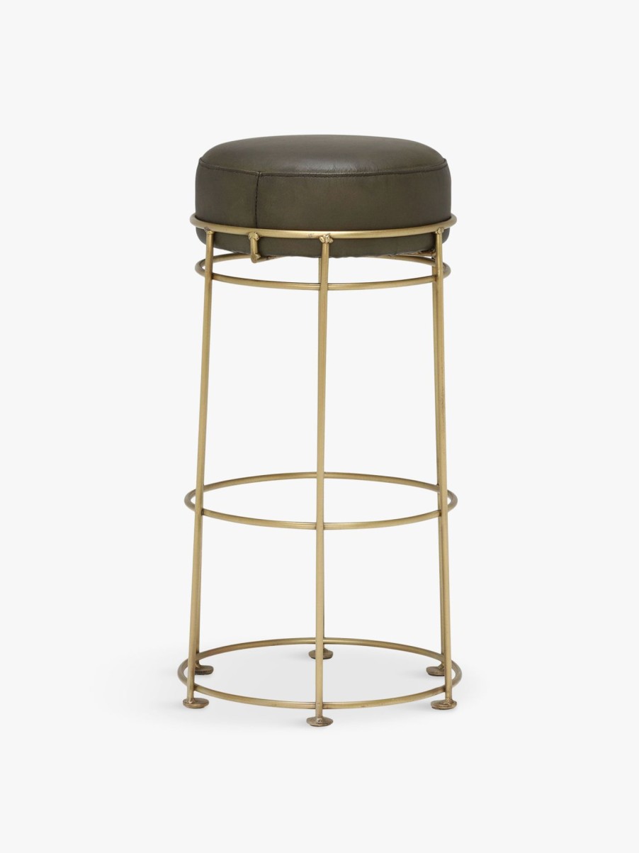 Furniture & Outdoor Barker and Stonehouse Counter & Bar Stools | Nola Barstool, Light Olive Matt