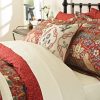 Home & Tech Morris & Co Bed Linen | Strawberry Thief Duvet Cover Red