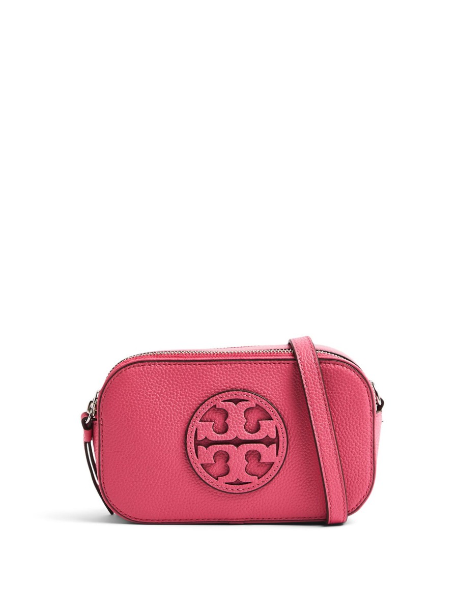 Women TORY BURCH Cross Body Bags | Miller Mini Crossbody Bag Pink Love