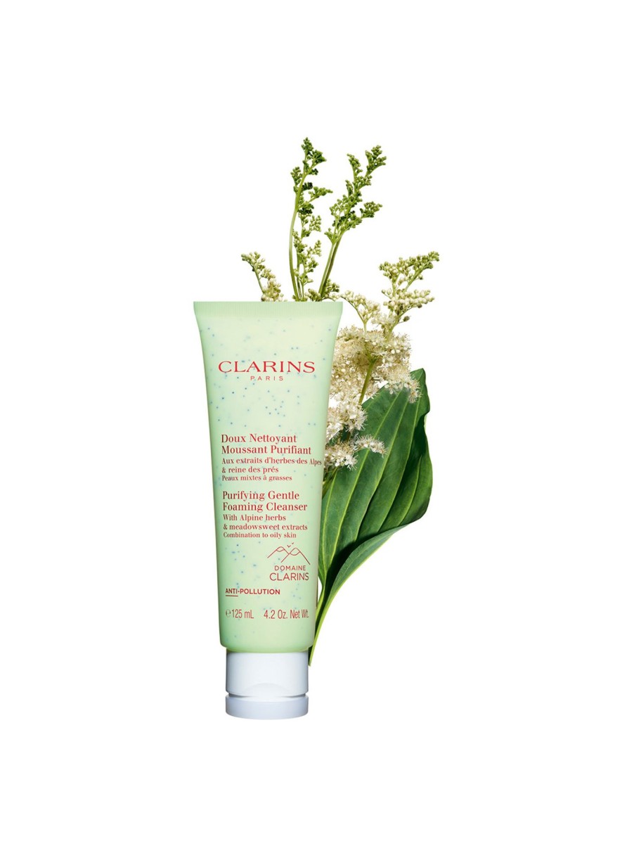 Beauty Clarins Cleansers & Toners | Purifying Gentle Foaming Cleanser 125Ml