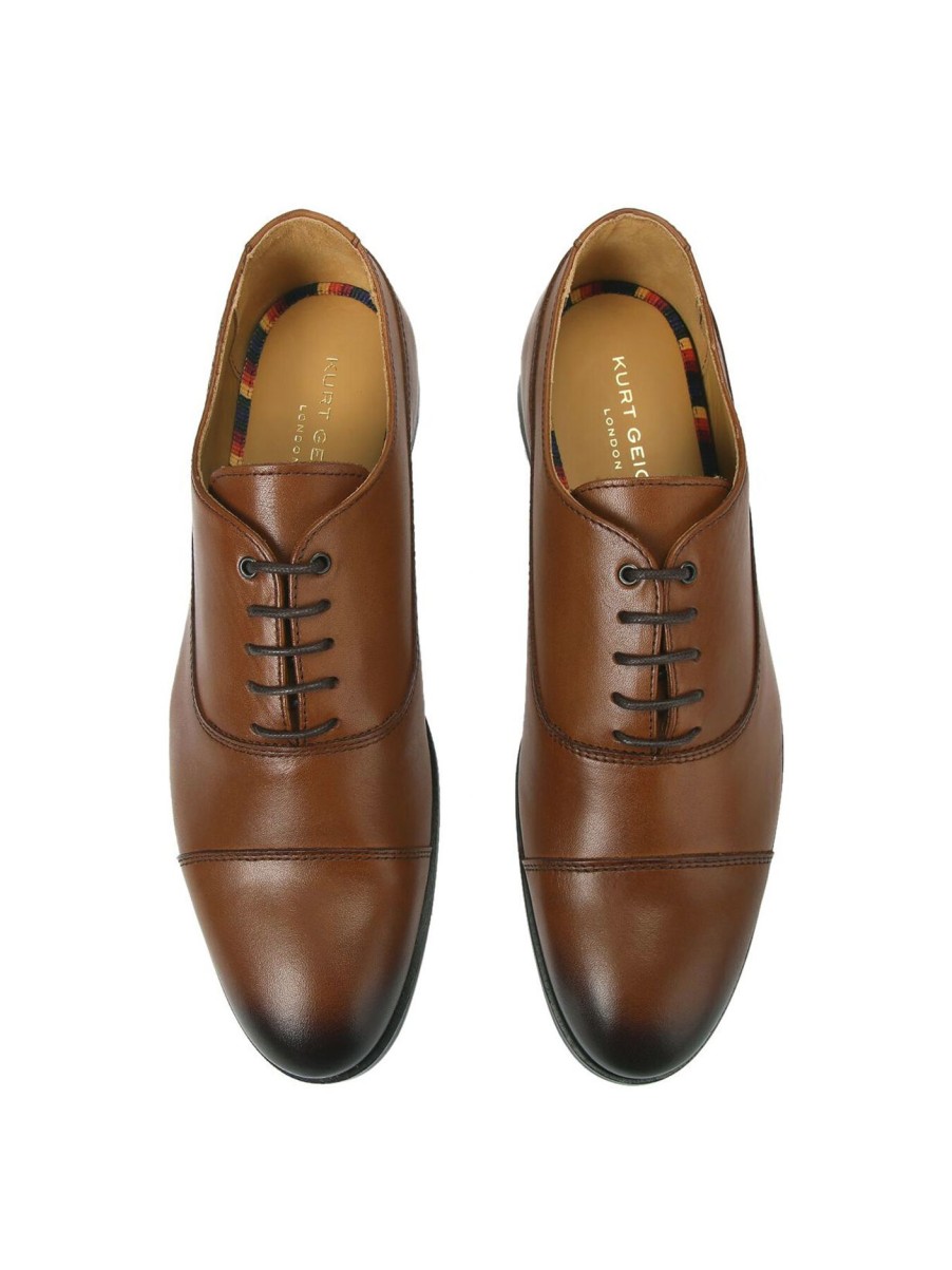 Men KURT GEIGER LONDON Formal Shoes | Hunter Oxford Tan