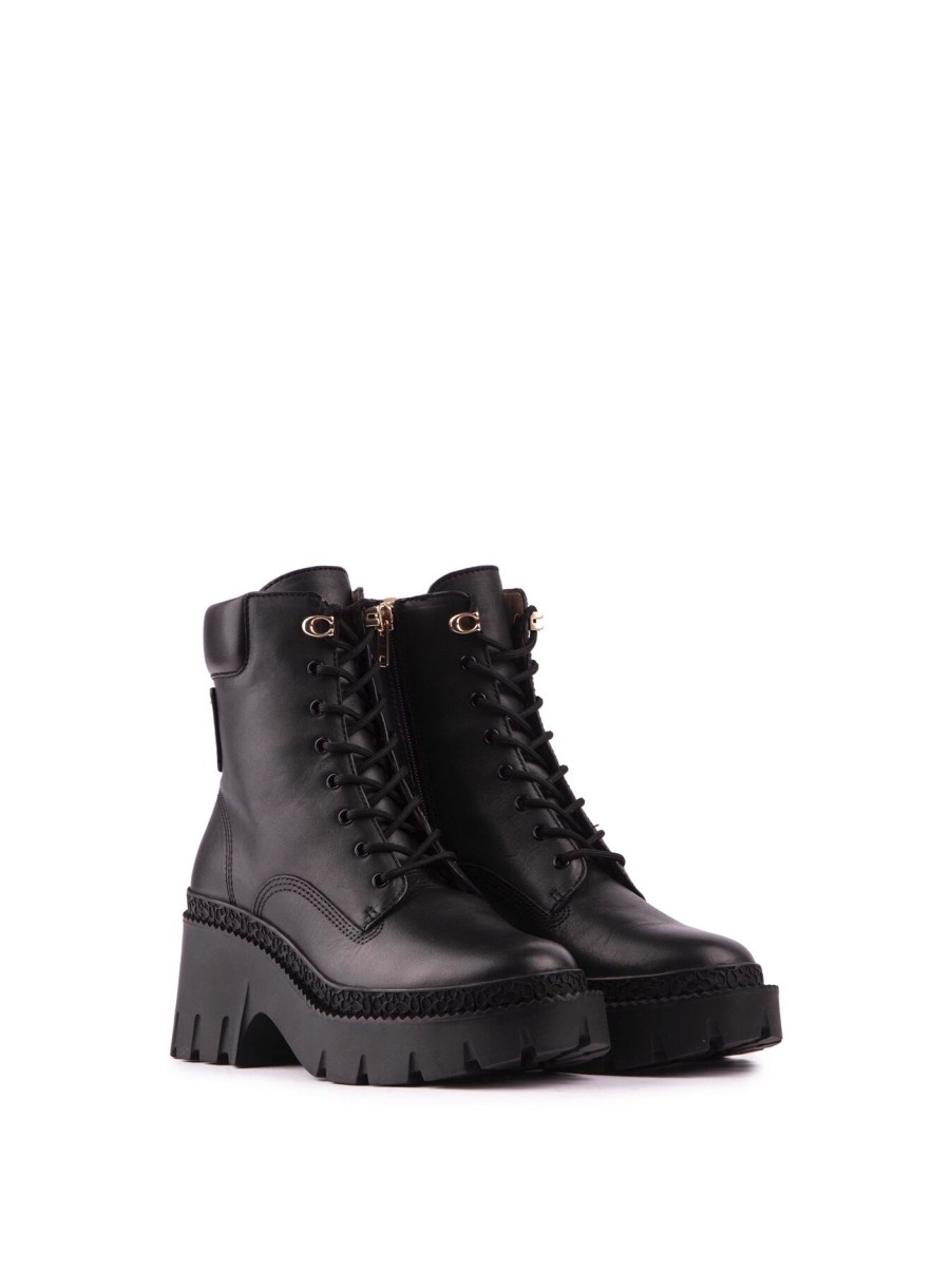 Women COACH Boots | Coach Ainsly Boots Black