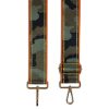 Women Apatchy London Bag Accessories | Orange & Gold Stripe Strap Camo