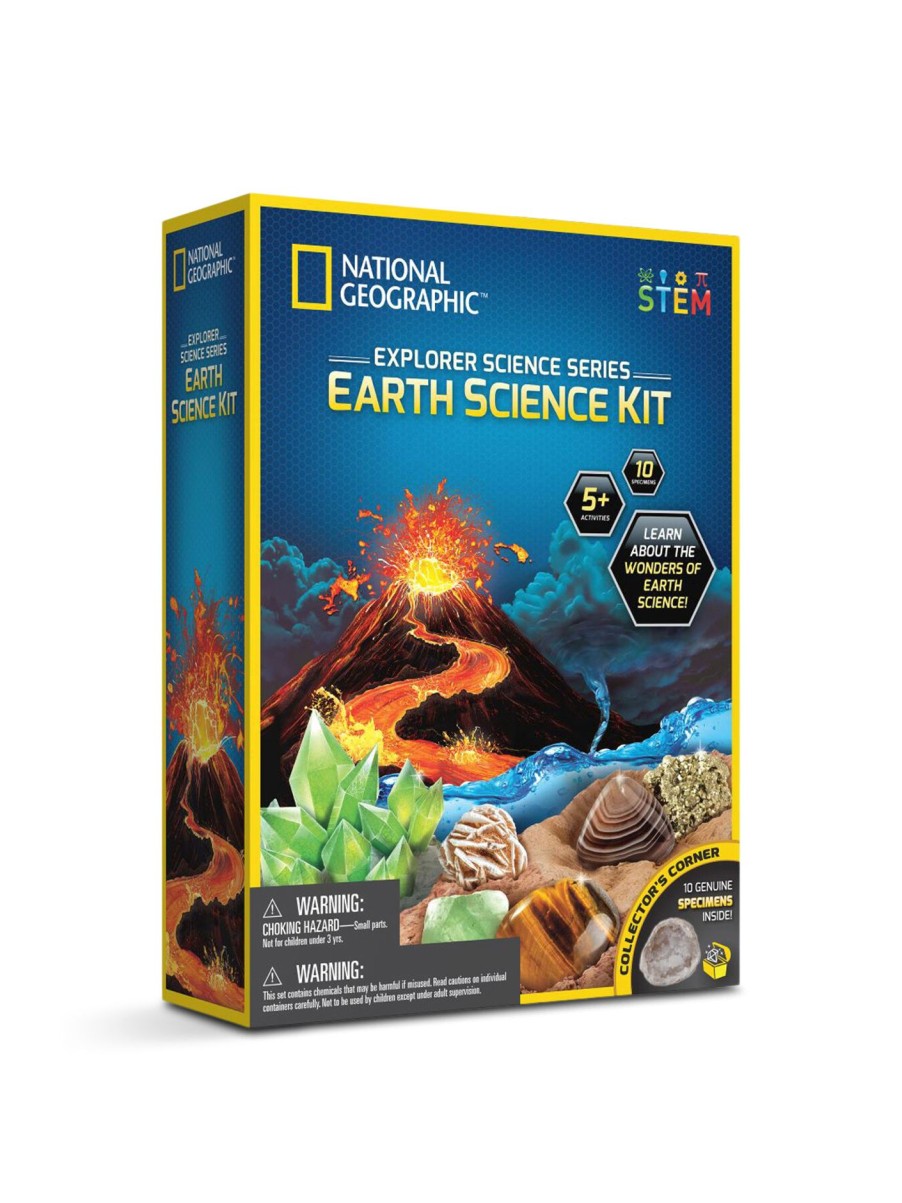 Kids National Geographic Science & Education Toys | Explorer Science Earth Kit