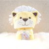 Kids Bathing Bunnies Accessories | Lion Toddler Bath Robe Yellow