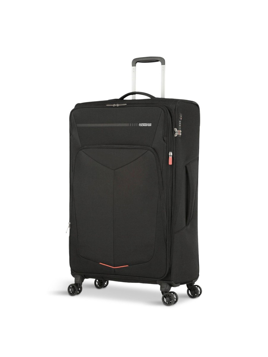 Home & Tech American Tourister | Summerfunk Spinner 4 Wheel 55Cm Suitcase Black