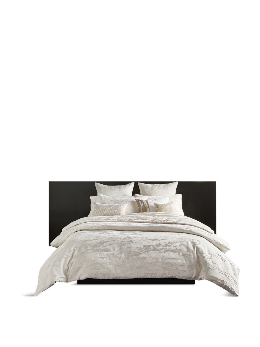 Home & Tech Donna Karan Home Bed Linen | Seduction Duvet Cover Ivory