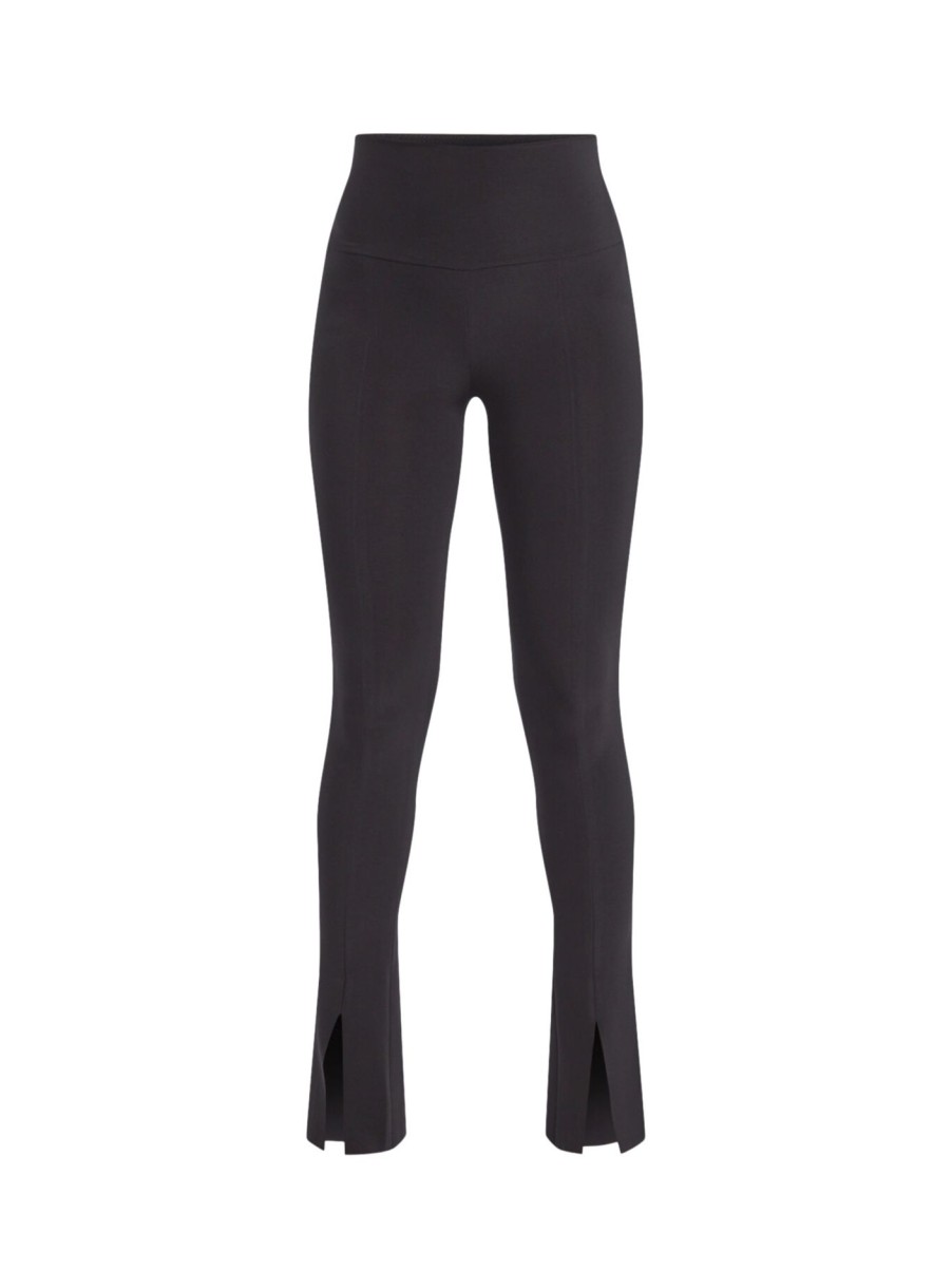 Women Norma Kamali Trousers & Shorts | Spat Legging Black