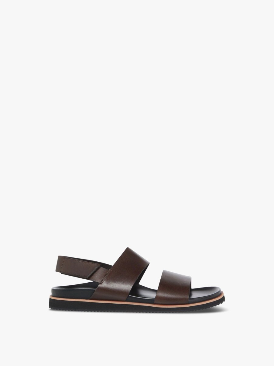 Men Dune London Sandals | Idda Brown