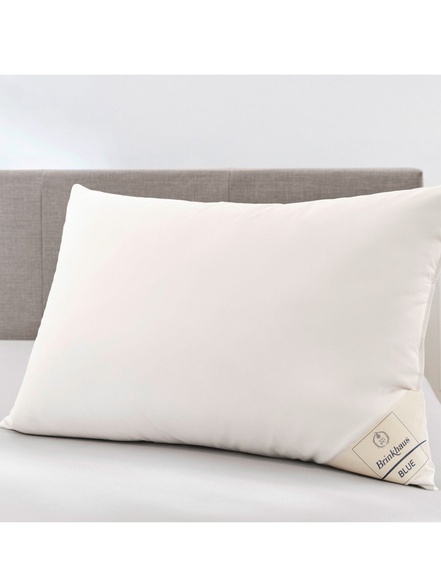 Home & Tech Brinkhaus Pillows | Blue-Down-King-Firm-Pillow-Bhbluedownfirmpil White