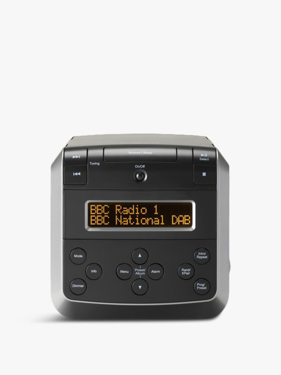 Home & Tech Roberts Audio | Sound 48Bk Bluetooth Clock Radio Black