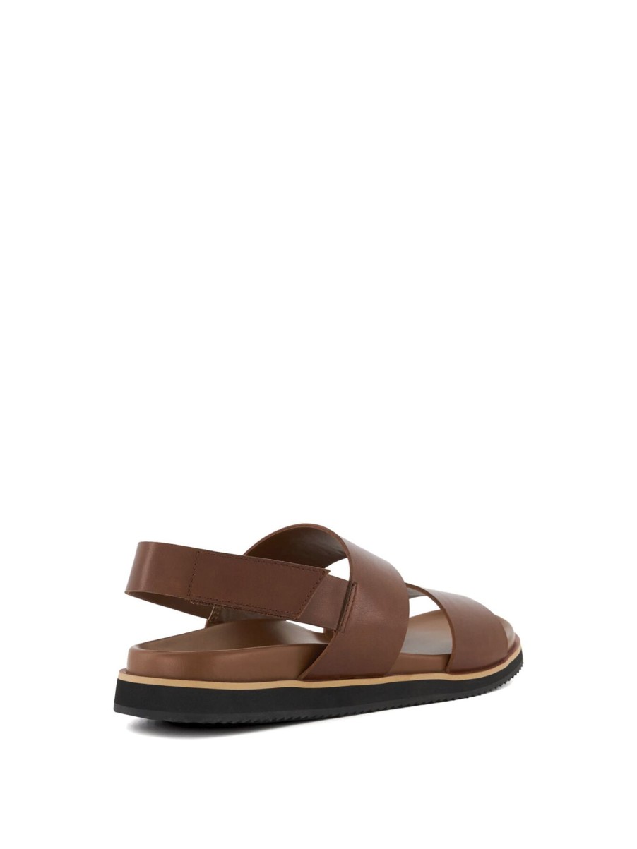 Men Dune London Sandals | Idda Brown