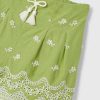 Kids Mayoral Trousers & Shorts | Broidery Anglaise Shorts Apple