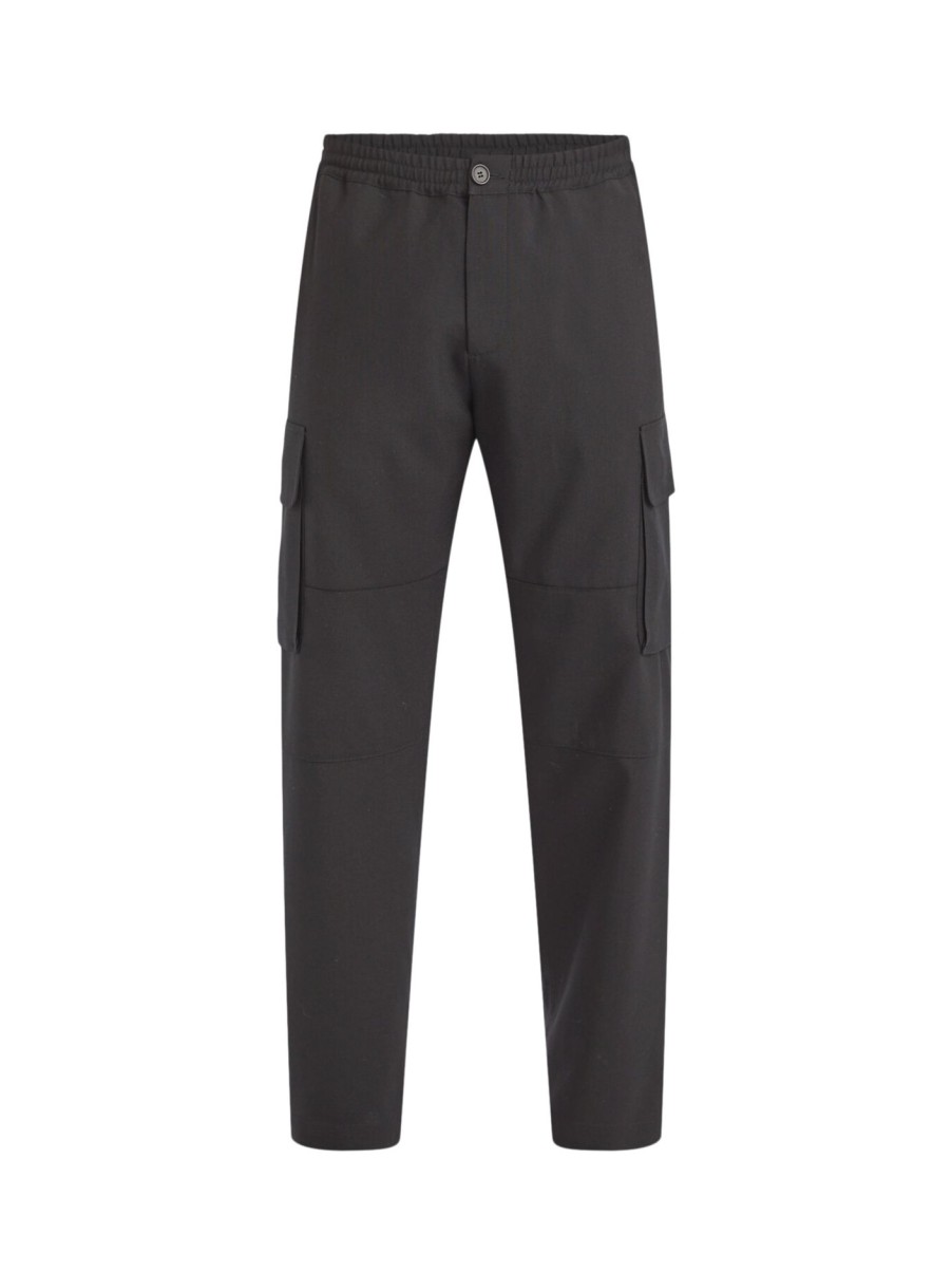 Men Marni Trousers & Shorts | Cargo Trousers With Stitching 00N99