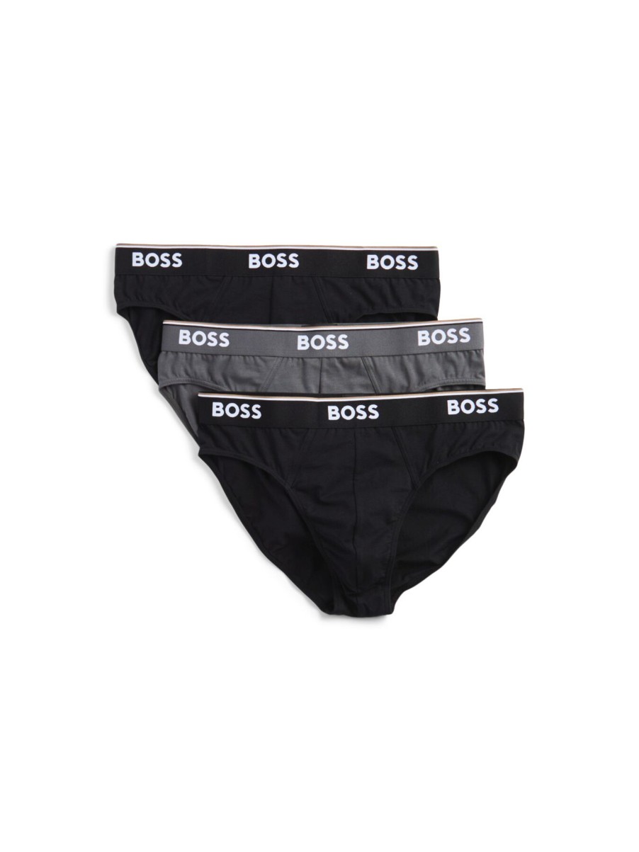 Men BOSS Underwear & Socks | Three-Pack Power Brief Open Miscellaneous