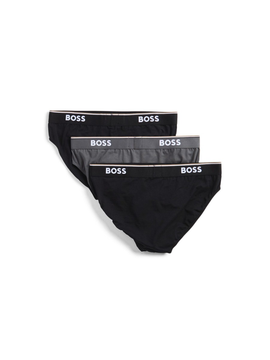 Men BOSS Underwear & Socks | Three-Pack Power Brief Open Miscellaneous