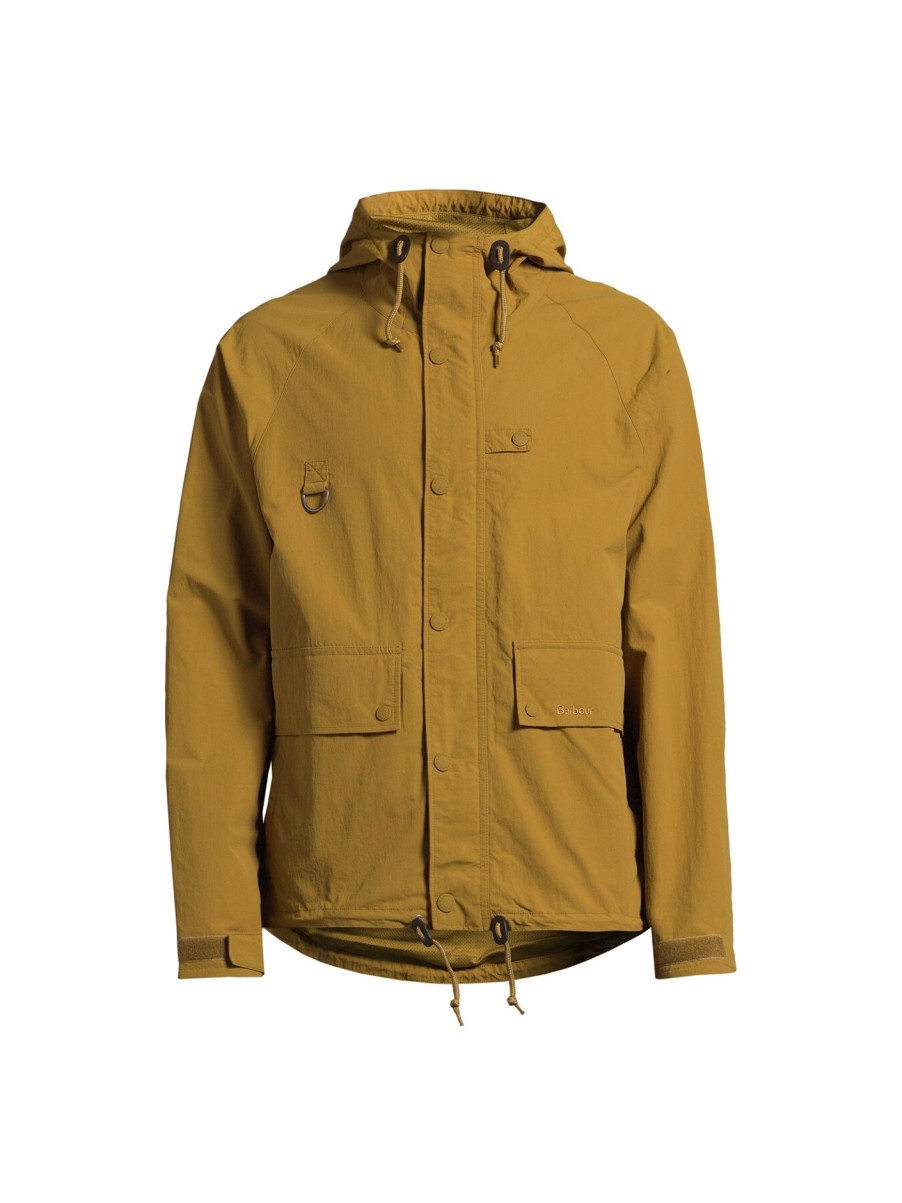 Men Barbour Coats & Jackets | Hooded Utility Spey Jacket Cumin