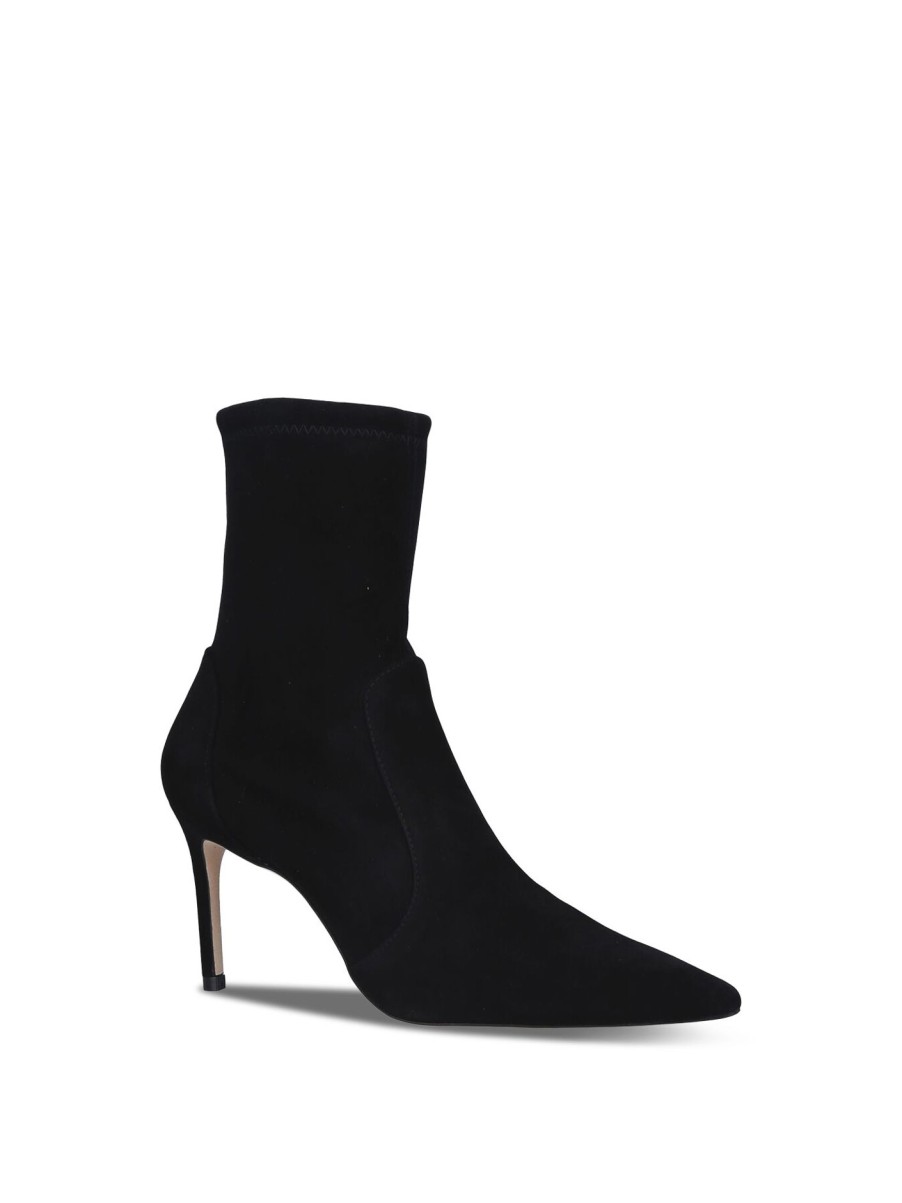 Women STUART WEITZMAN Boots | Stuart 85 Stretch Bootie Black