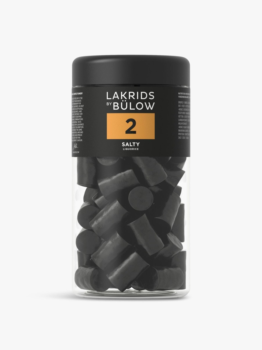 Food & Drink Lakrids By Bülow Sweets | No 2 Salty Liquorice 360G