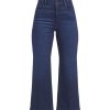 Women Paige Jeans | Anessa Cropped Wide Leg Jean Sussex