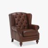 Furniture & Outdoor Barker and Stonehouse Armchairs | Ullswater Wing Chair, Vintage Tabac