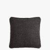 Home & Tech Style Furnishings Cushions & Textiles | Plume Cushion Black