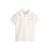 Kids GANT Tops | Shield Short Sleeve Pique White