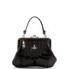 Women Vivienne Westwood Purses & Wallets | Granny Frame Purse Black