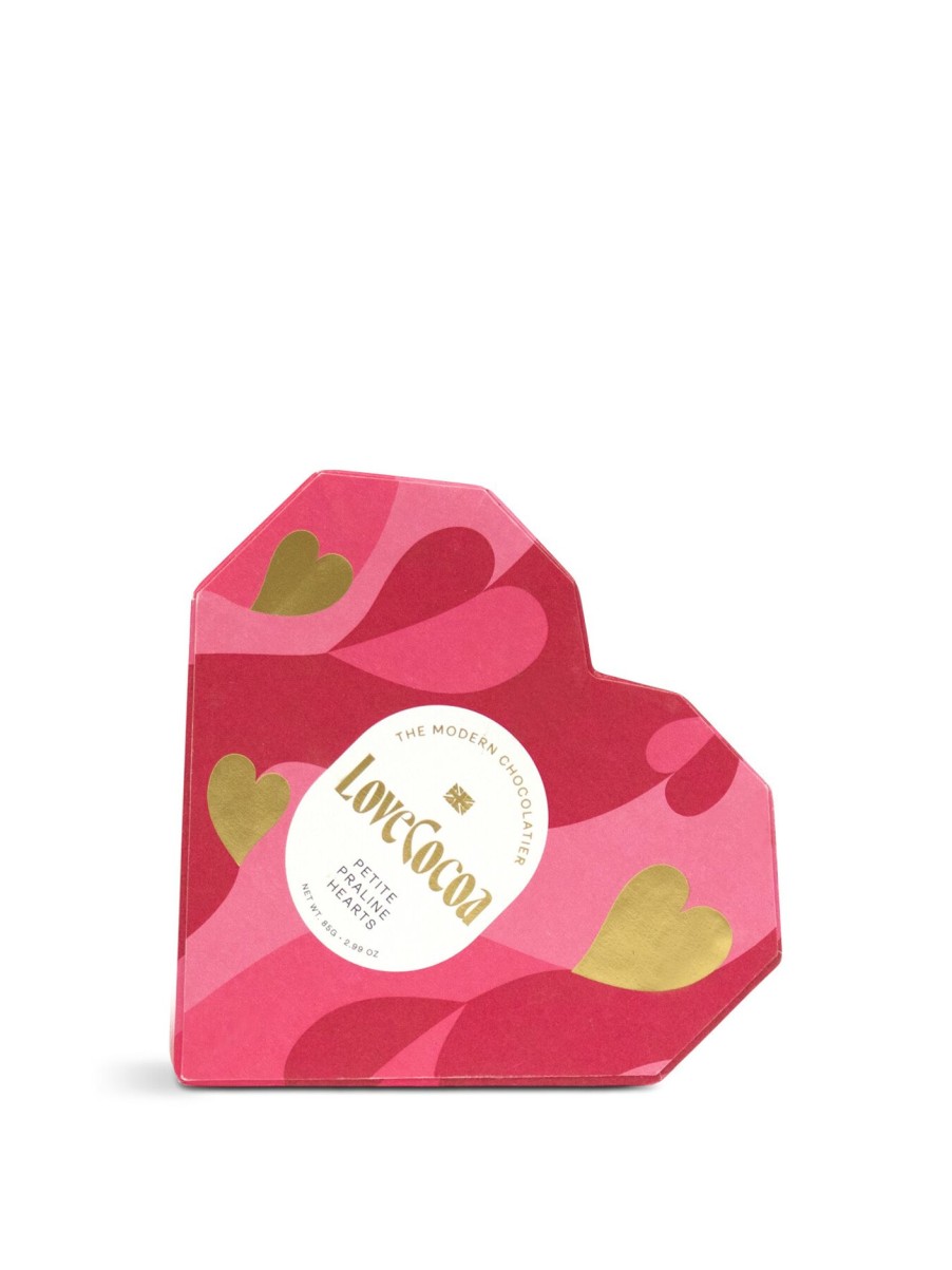 Food & Drink Love Cocoa Chocolate | Heart Truffle Box 85G