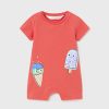 Kids Mayoral Sets | Ice Cream Romper Set 3 Pk Papaya