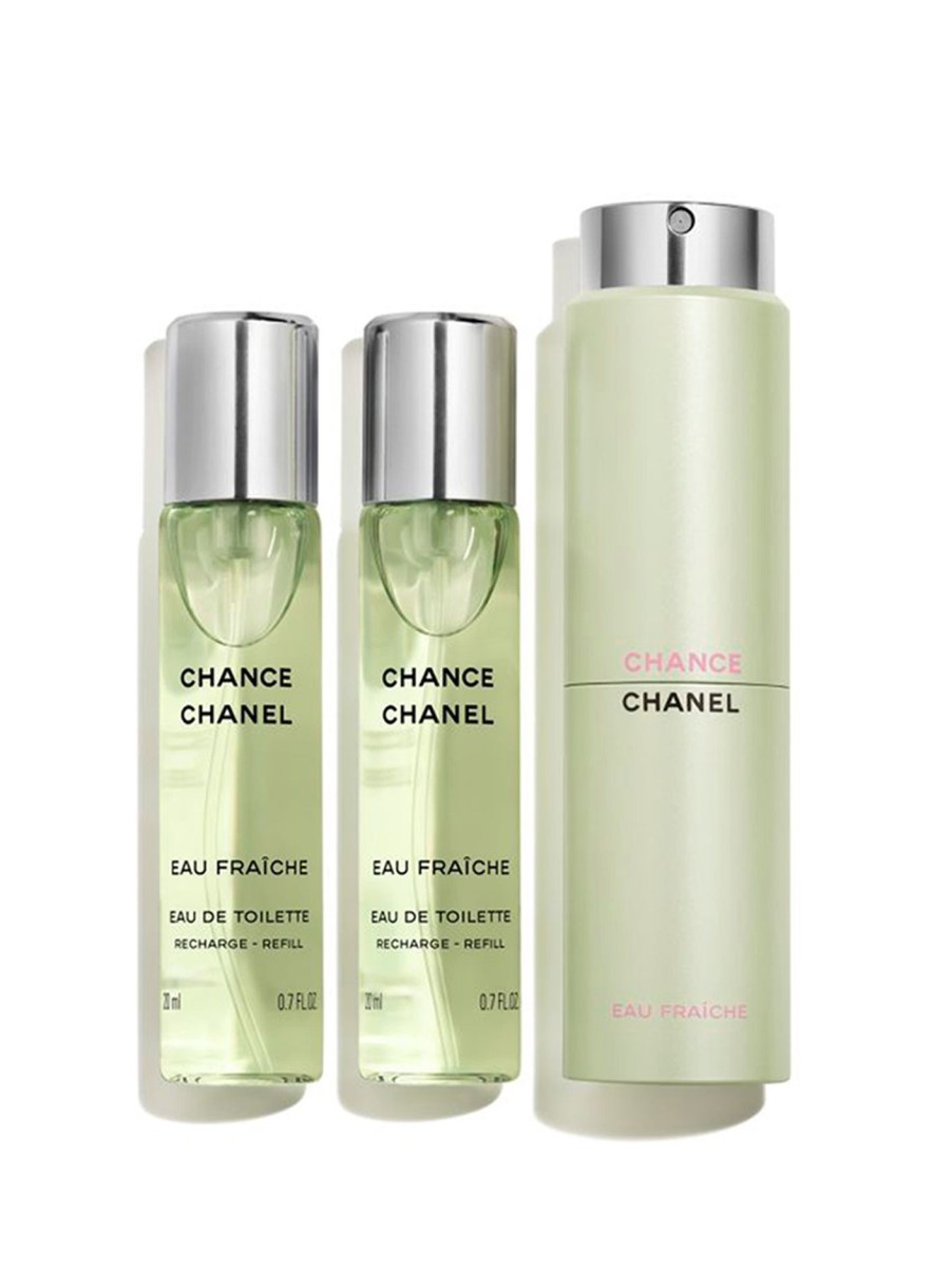 Beauty CHANEL Travel Size Fragrance | Chance Eau Fraiche Eau De Toilette Twist And Spray 3X20Ml