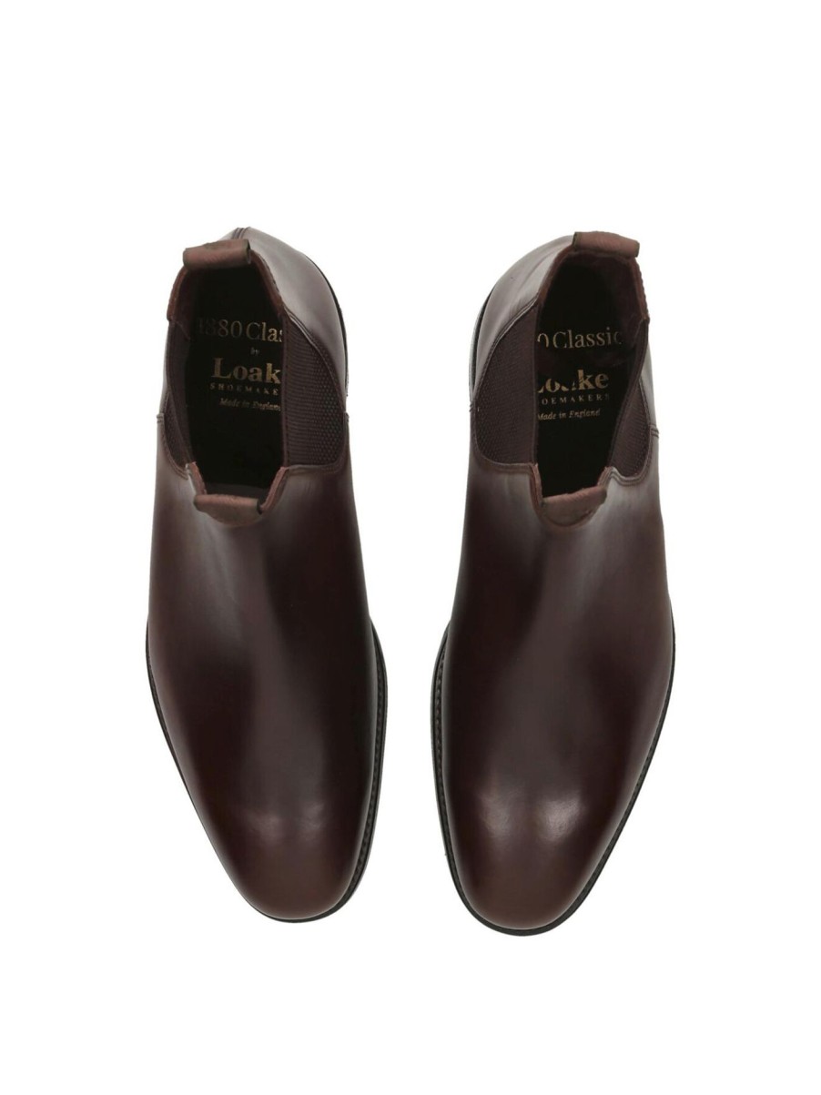 Men LOAKE Boots | Emsworth Calf Chelsea Brown