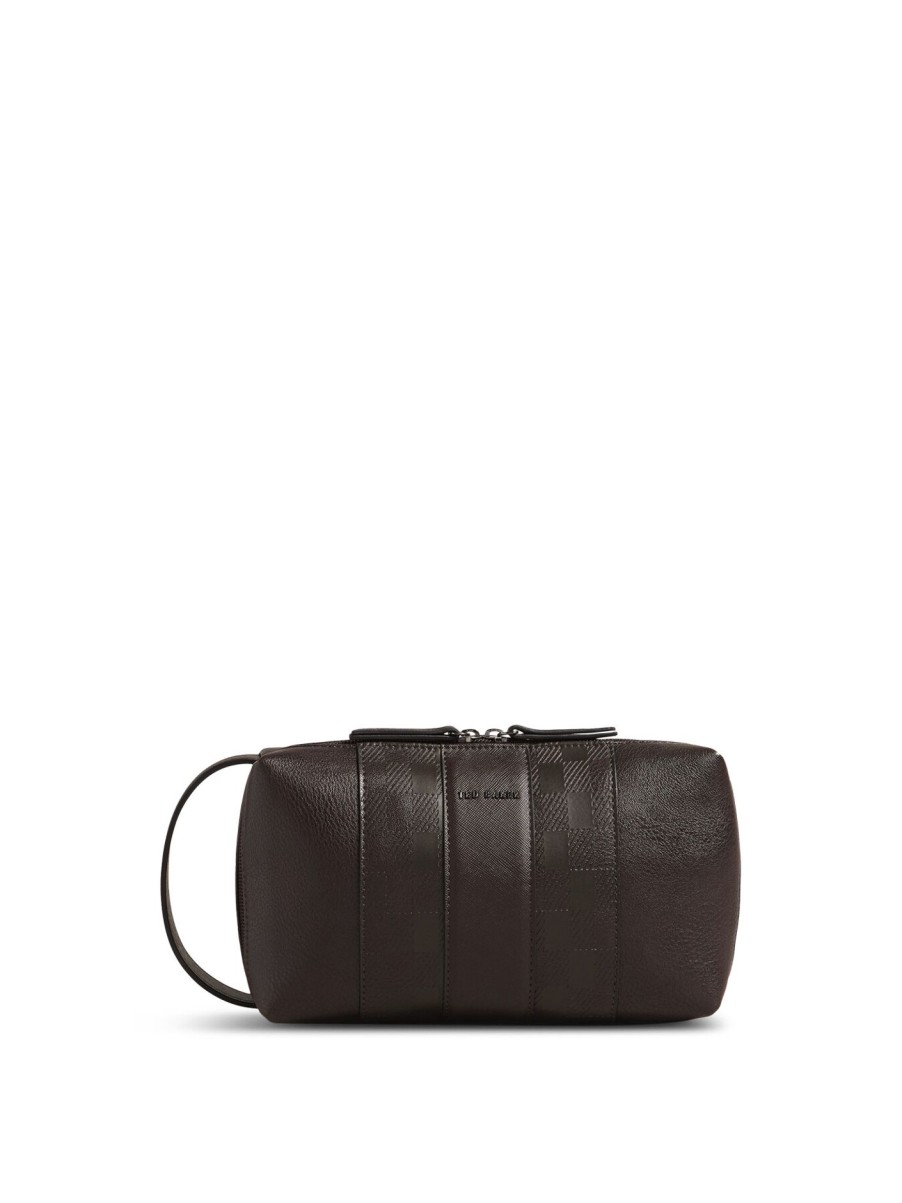 Men Ted Baker Travel Accessories | Organz Brn-Choc